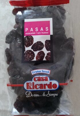 Pasas moscatel sin hueso