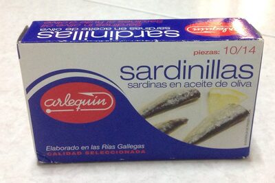 Sardinillas en aceite de oliva ARLEQUÍN