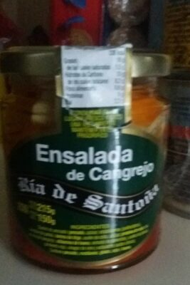 Ensalada de cangrejo