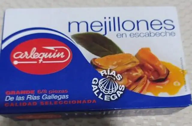 Mejillones en escabeche