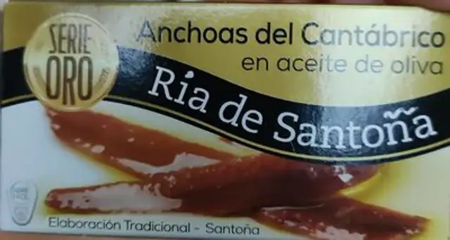 Anchoas del Cantábrico. Serie oro