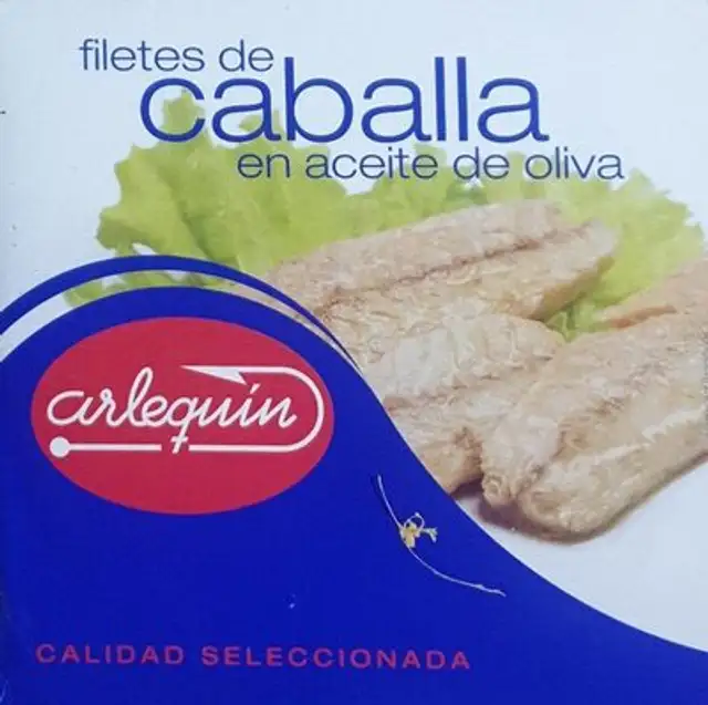 Filete caballa aceite oliva