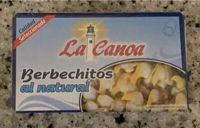Berberechos al natural