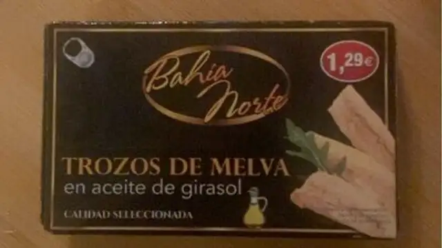 Trozos de melva