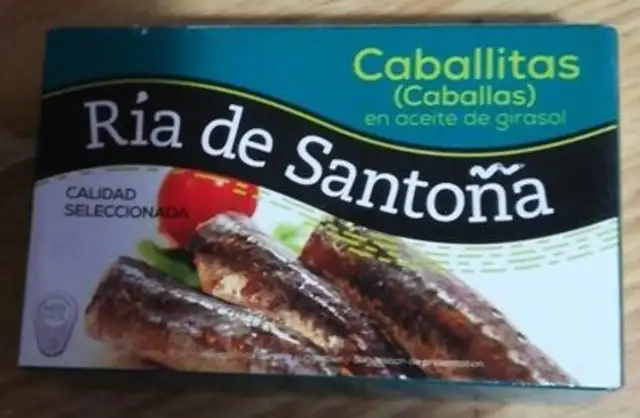 Caballitas en aceite de girasol