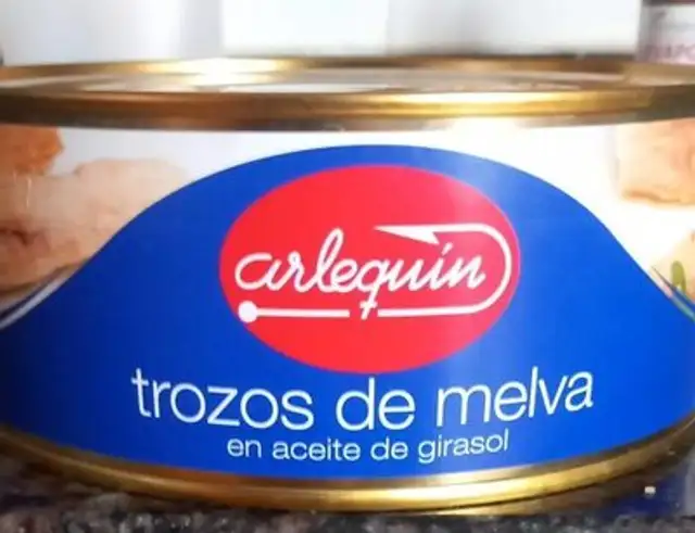 Trozos de melva