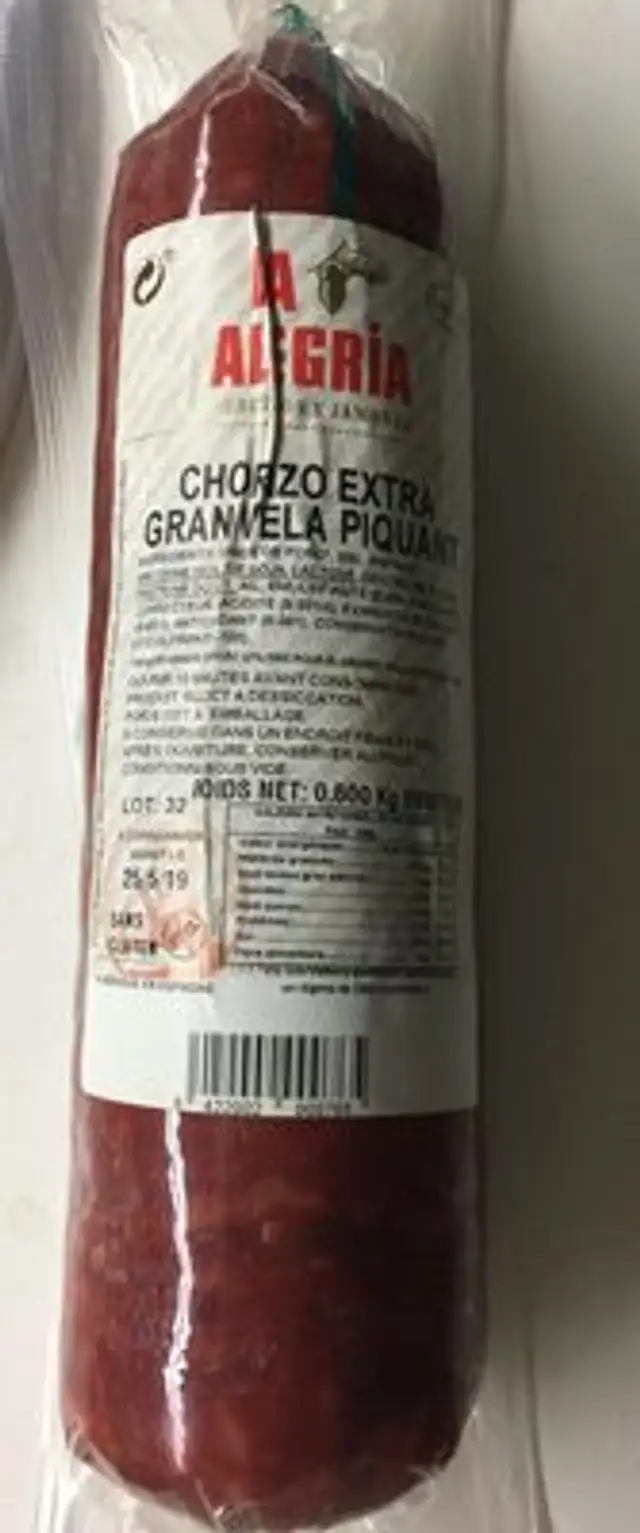 Chorizo extra grandvela piquant