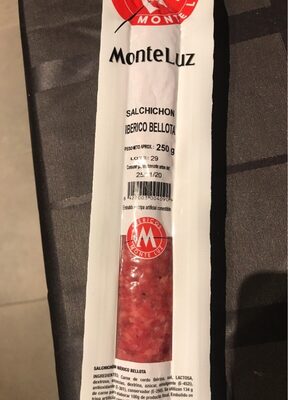 Salchichón Ibérico Bellota front packaging