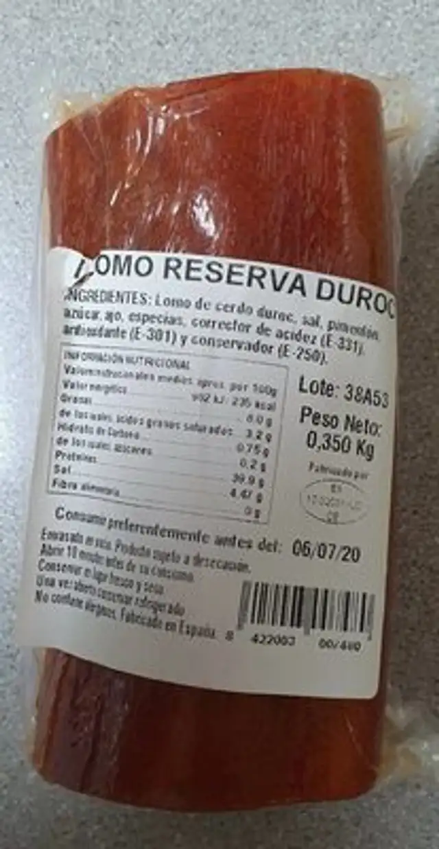 Lomo reserva Duroc
