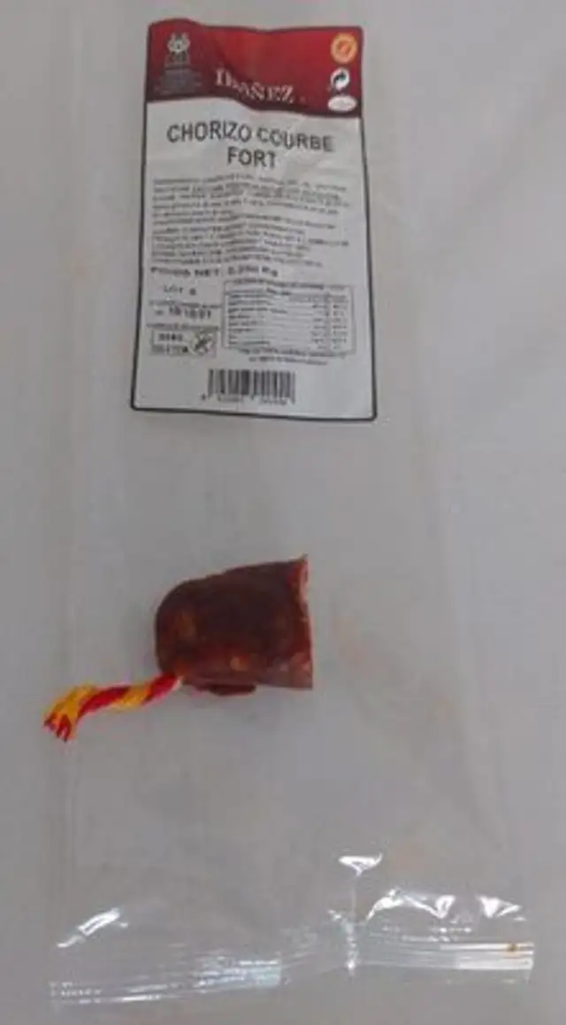 Chorizo Courbe Fort
