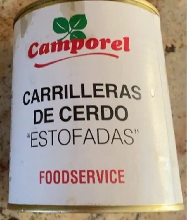 Carrilleras de cerdo estofadas