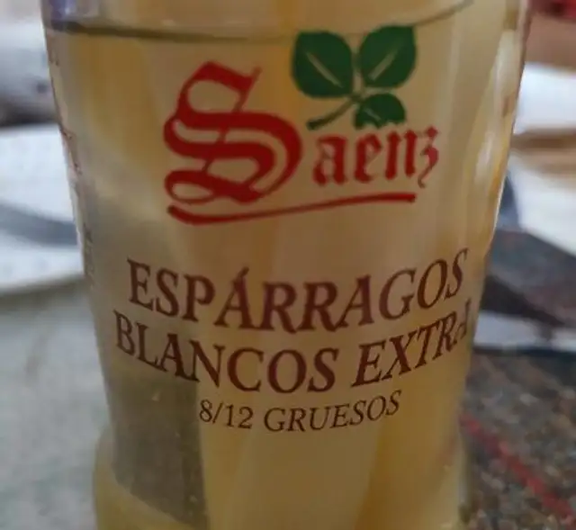 Espárragos blancos extra Saenz