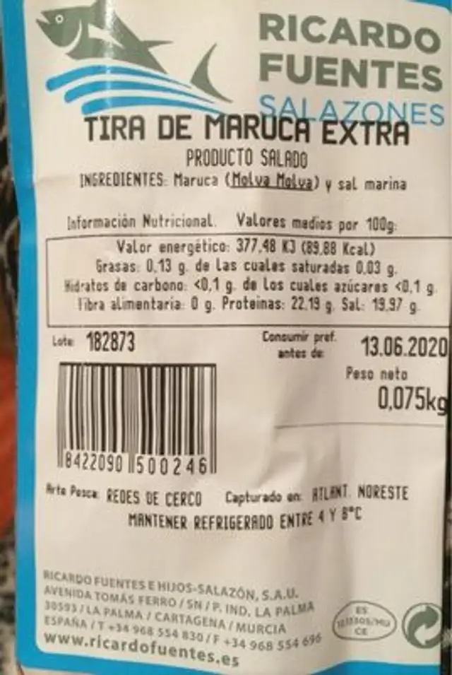 Tira de marica extra