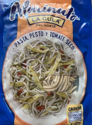 Alminuto Pasta, Pesto, y Tomate Seco