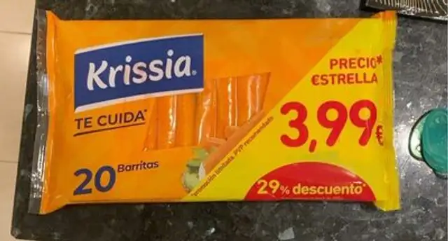 Barritas de surimi