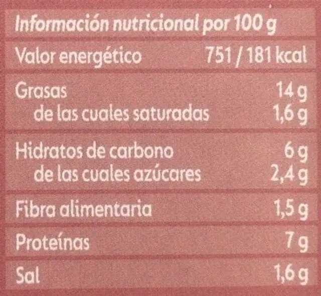 Bol Receta Oriental con Verduras,Gambas y Salsa de Soja nutrition facts table
