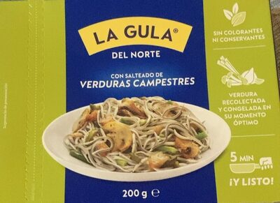 La Gula del Norte con Verduras Campestres
