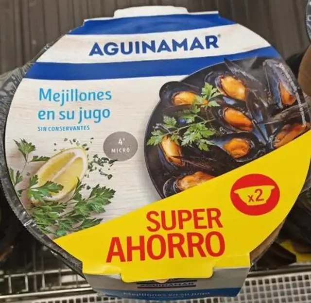 Mejillones en su jugo