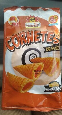 Cornetes de Maíz sabor queso