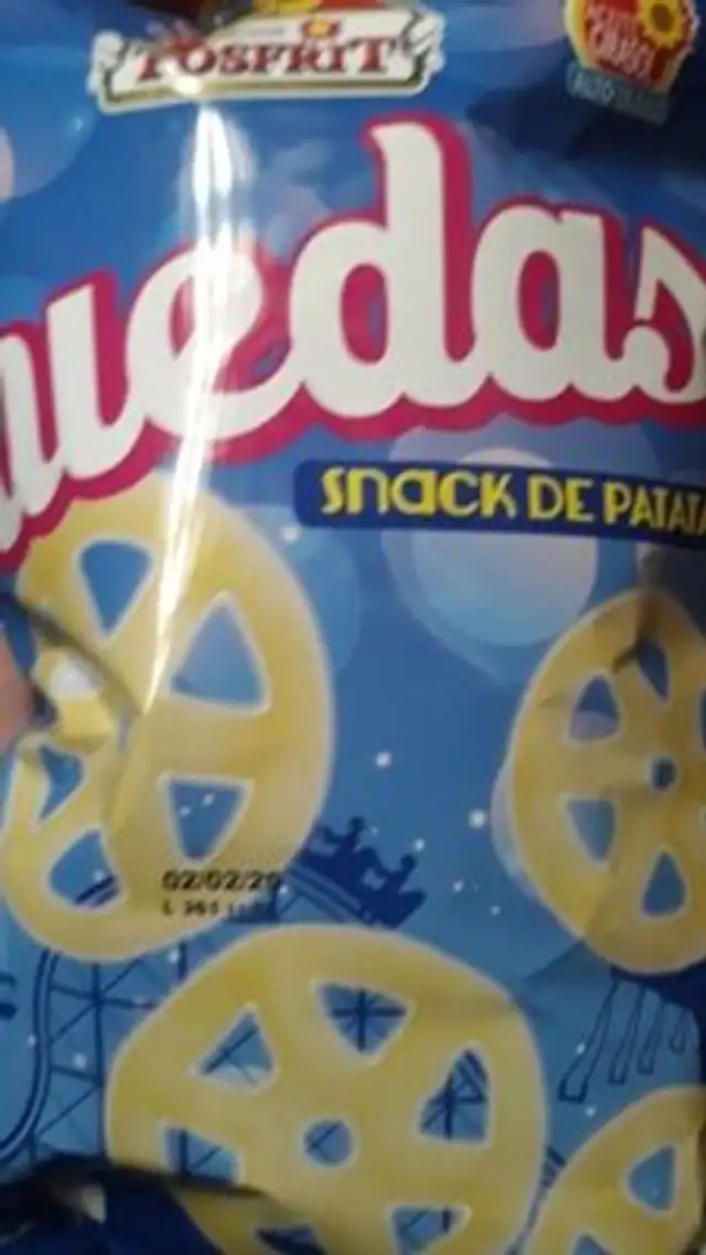 Ruedas Snack de patata