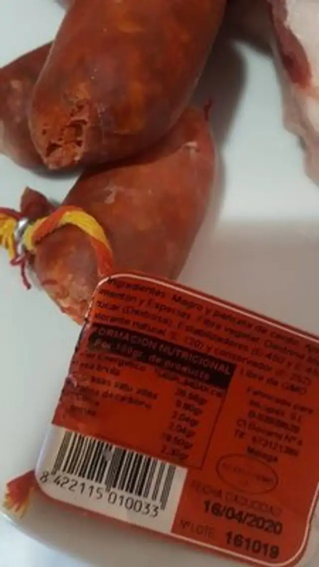 Chorizos de colmenar