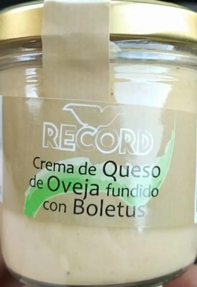 Crema de Queso de Oveja fundido con Boletus