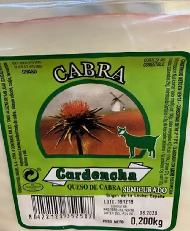 Queso cabra