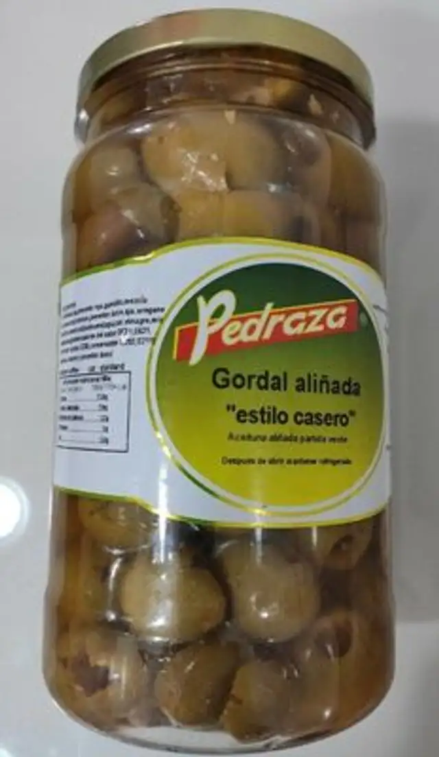 Aceituna Gordal aliñada "estilo casero"