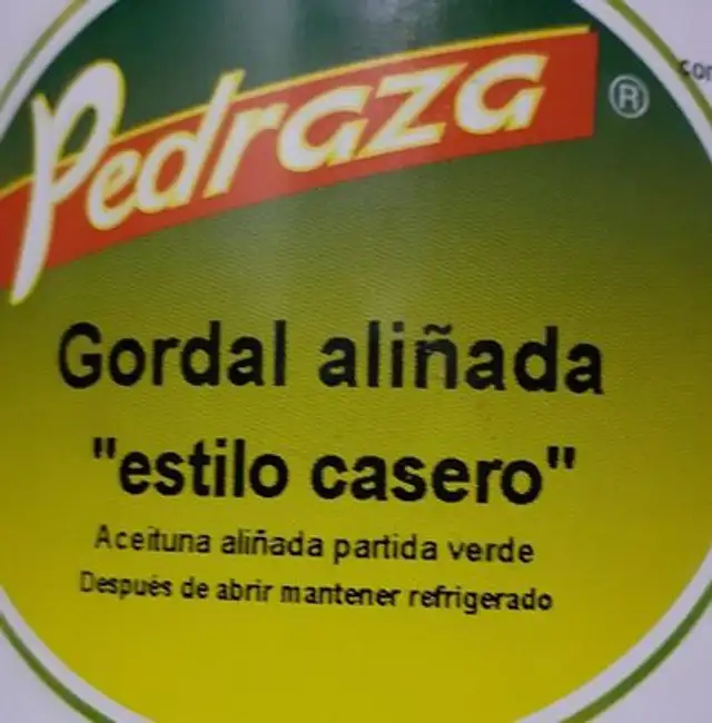 Aceitunas gordal