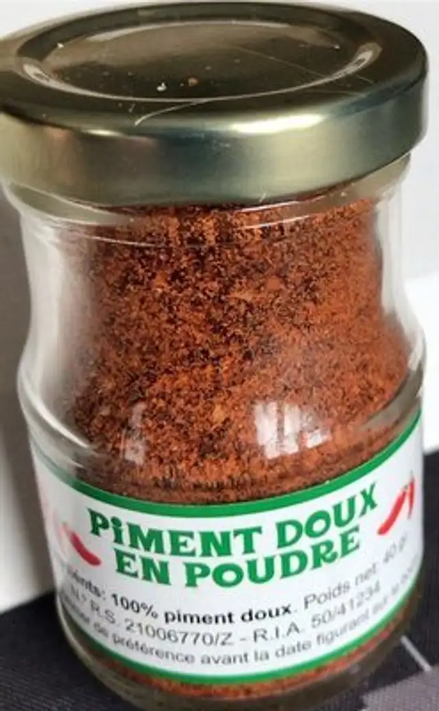 Piment doux en poudre