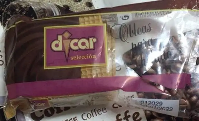 Obleas para helado