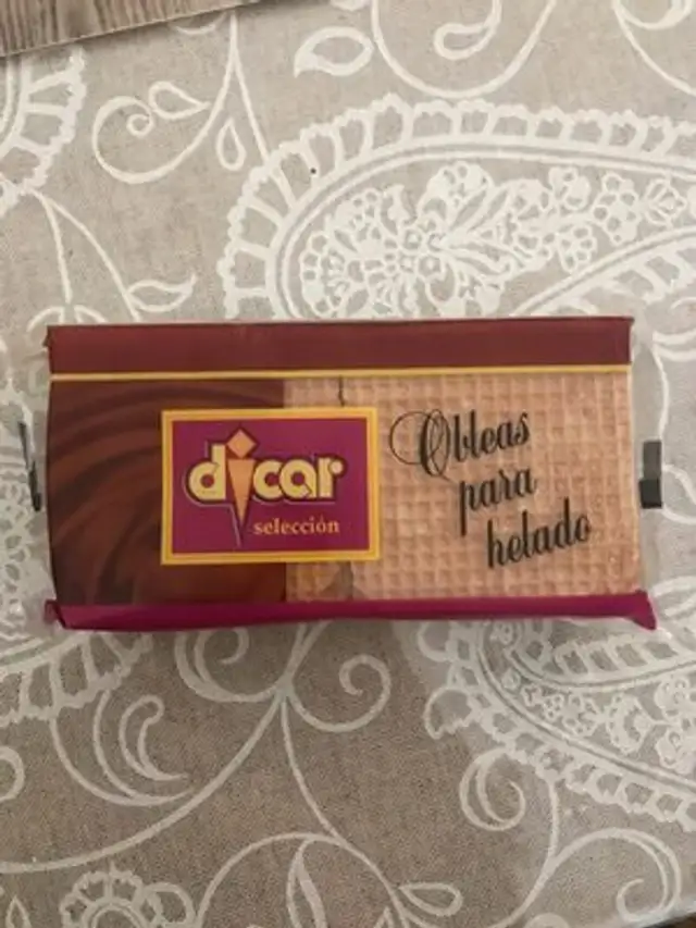 Obleas para helado