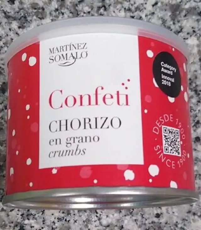 Confeti chorizo en grano