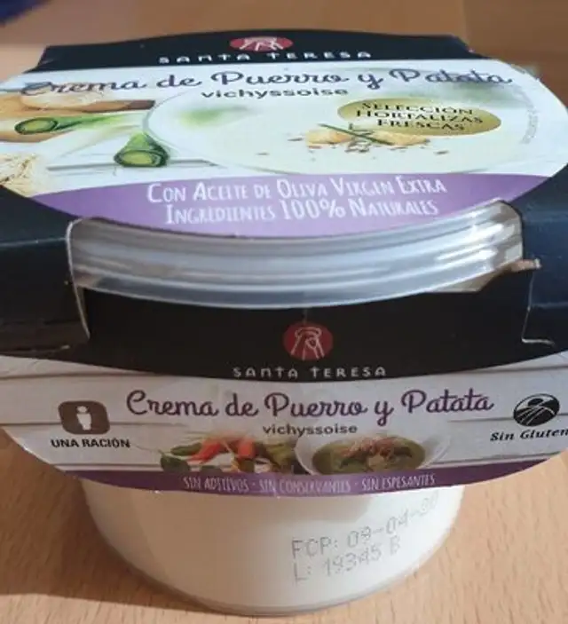 Crema de Puerro y Patata