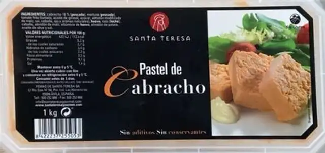 Paster de cabracho