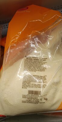 Queso en polvo front packaging