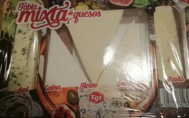 Tabla mixta de quesos