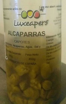 Câpres front packaging