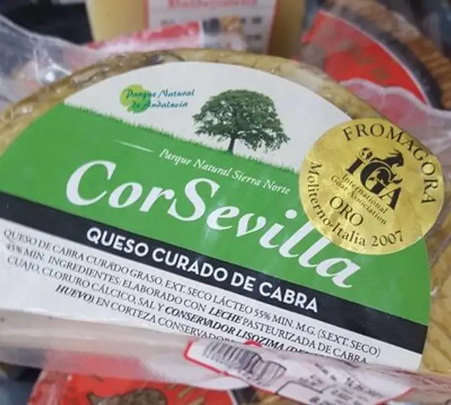 Queso curado de cabra