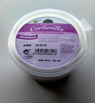 Queso fresco de cabra sin lactosa