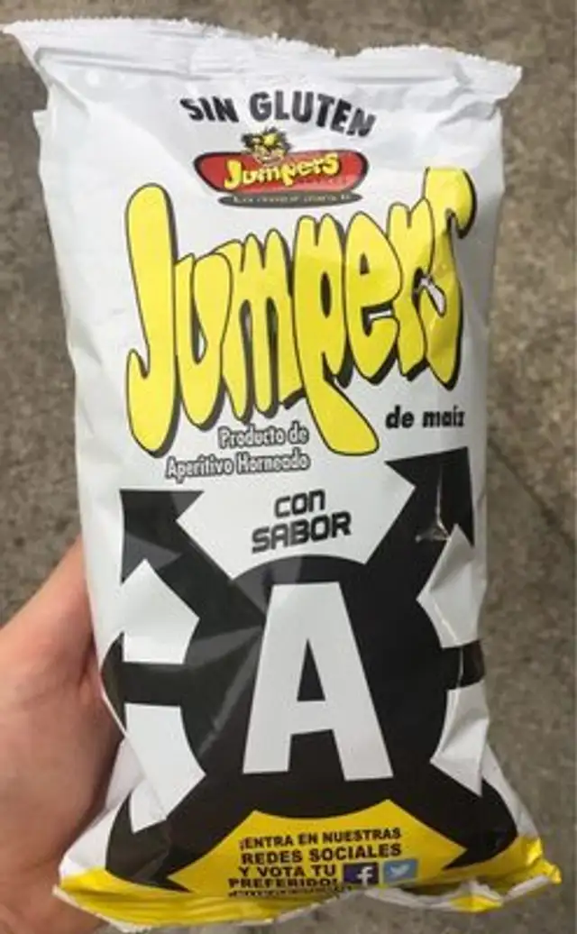 Jumpers de maiz con sabor A