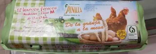 Huevos granja Pinilla