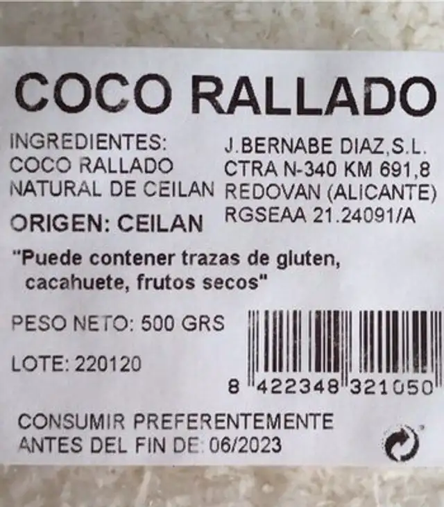 Coco rallado