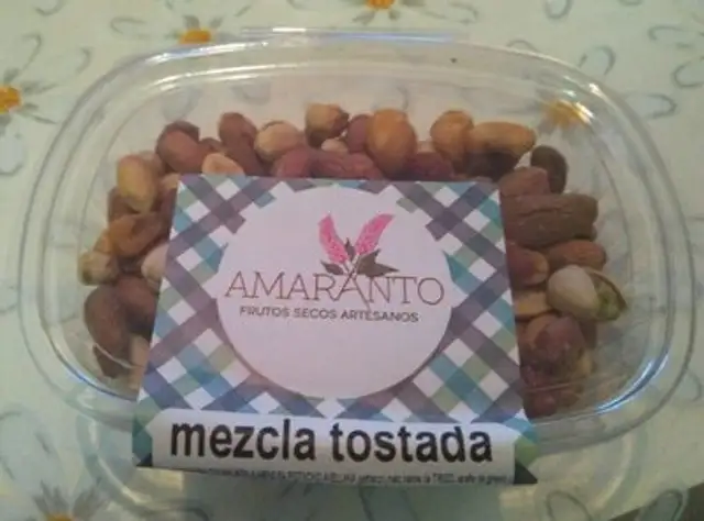Mezcla de frutos secos tostados