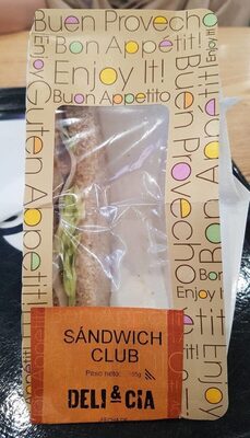 Sandwich club front packaging