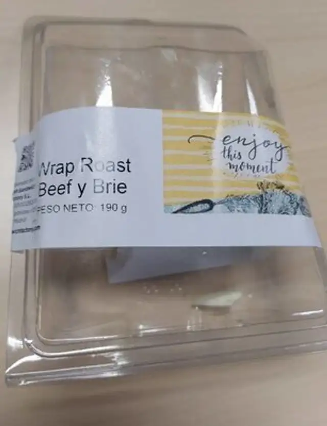 Wrap Roast Beef y Brie