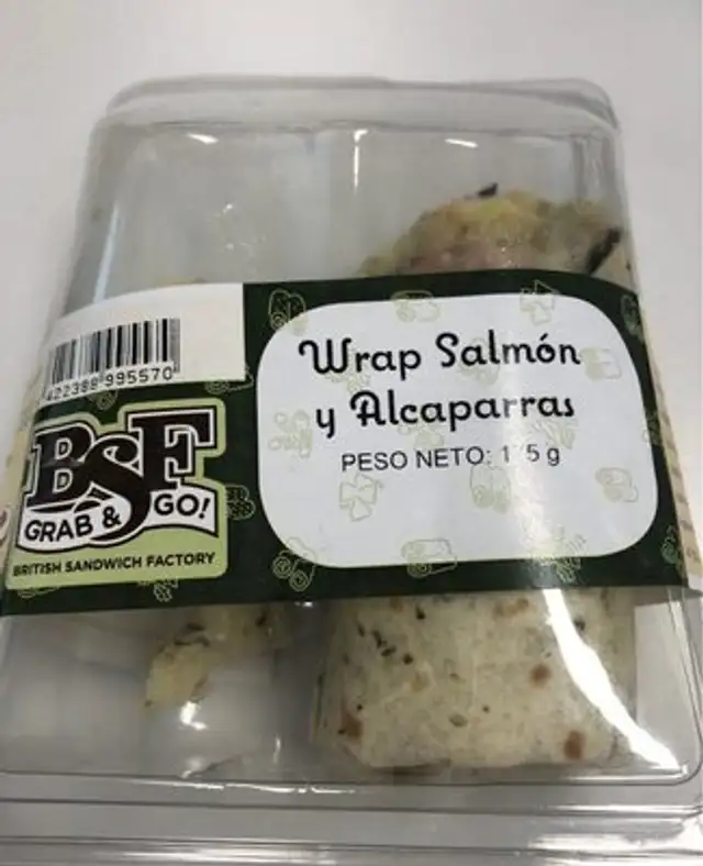 Wrap Salmon y Alcaparras