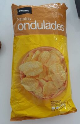 Patates ondulades front packaging