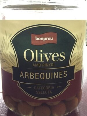 Olives arbequines front packaging