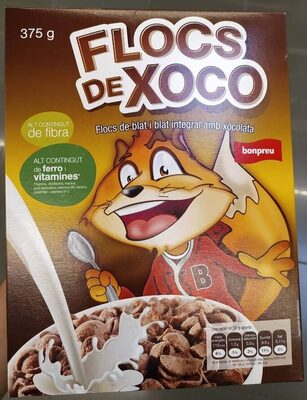 Flocs de xoco front packaging